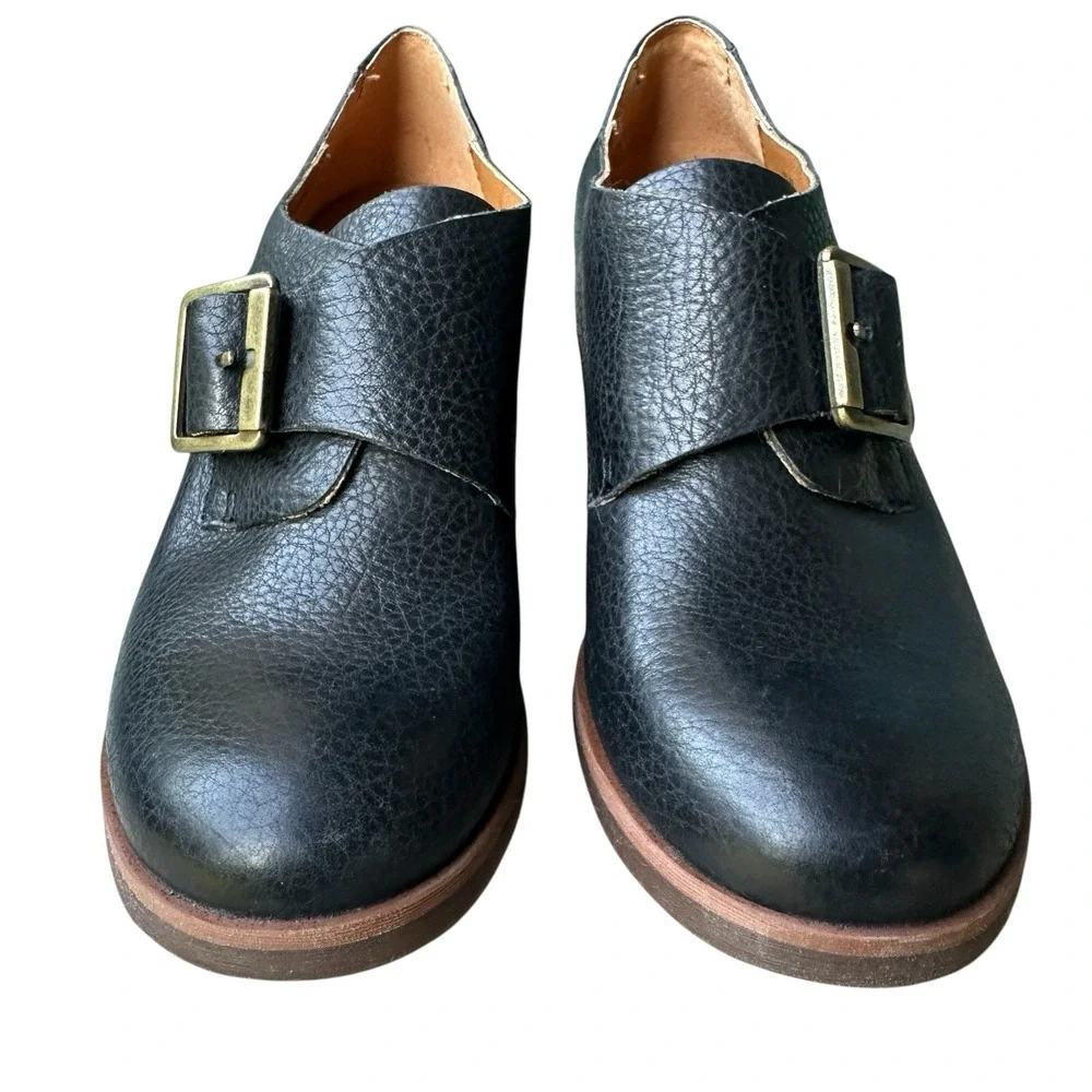 KORKS By Kork-Ease Little Monk Strap Bootie Women's Size 6.5M US Black Leather‎